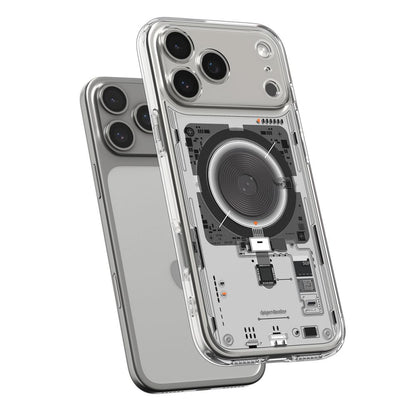 Coque MagSafe pour Apple iPhone 17 Pro Max, Spigen, Ultra Hybrid Neo One, Transparente