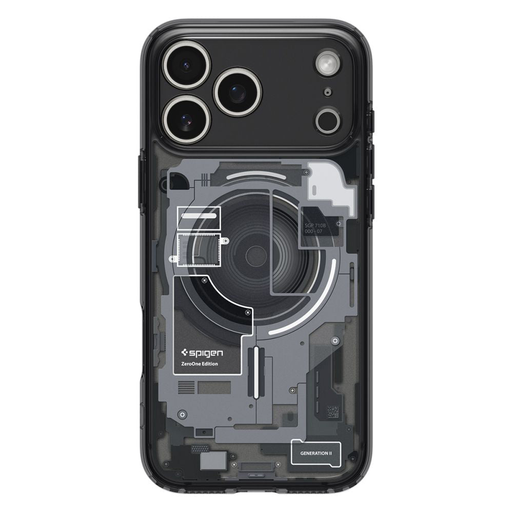 MagSafe Case for Apple iPhone 17 Pro Max, Spigen, Ultra Hybrid Zero One, Black