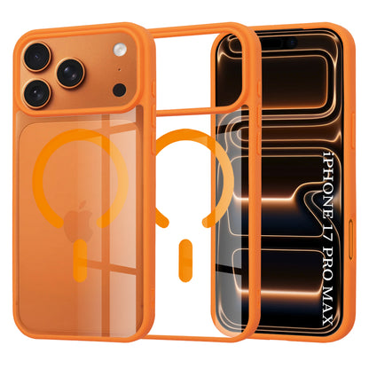 Étui MagSafe pour Apple iPhone 17 Pro Max, Techsuit, Pro, Orange