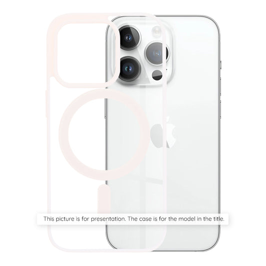 Coque MagSafe pour Apple iPhone 17 Pro Max, Techsuit, Pro, Rose