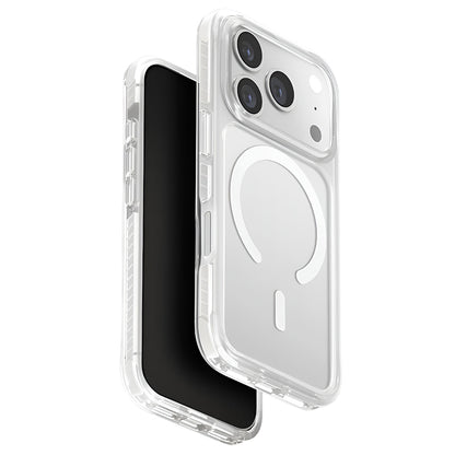 Coque MagSafe pour Apple iPhone 17 Pro Max, UNIQ, Combat MagClick, Blanche