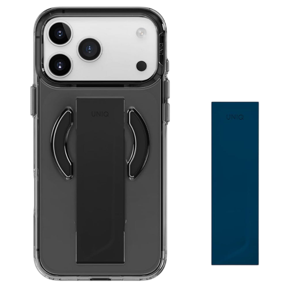 MagSafe Hülle für Apple iPhone 17 Pro Max, UNIQ, Heldro Air MagClick, Schwarz