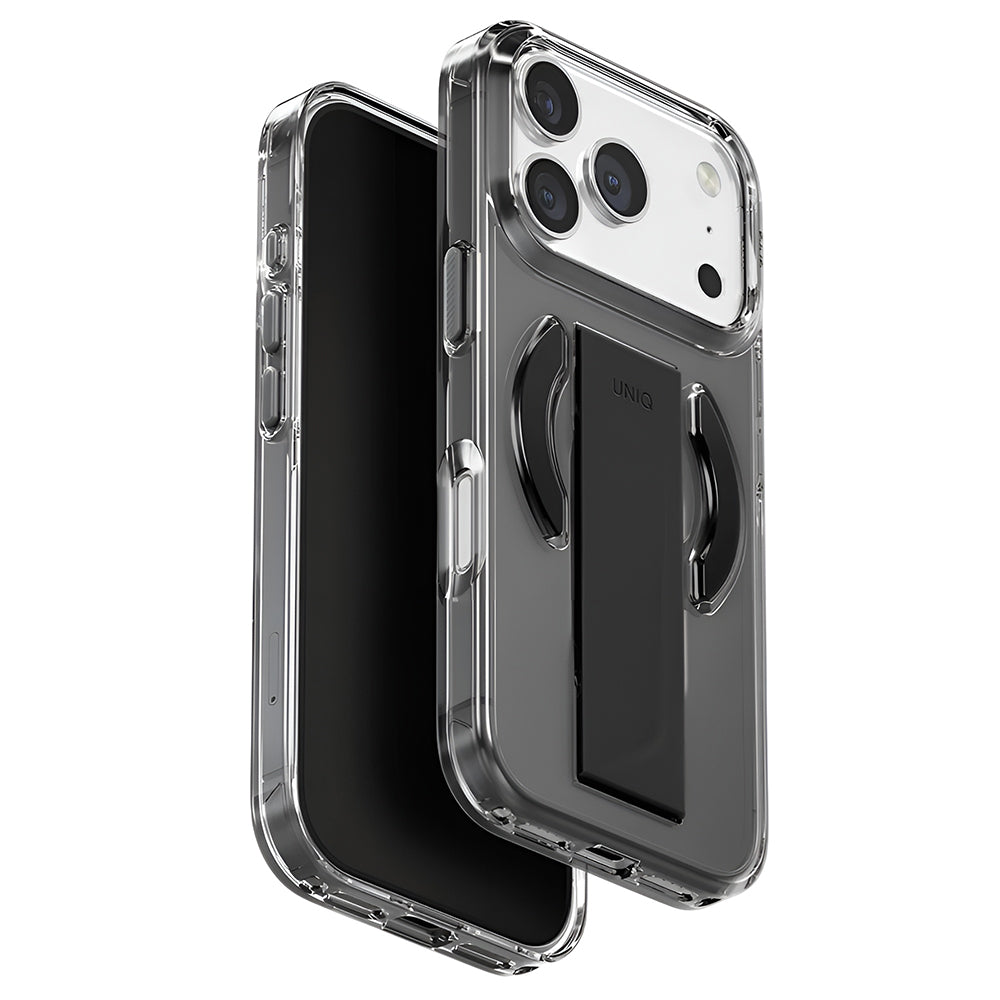 MagSafe Hülle für Apple iPhone 17 Pro Max, UNIQ, Heldro Air MagClick, Schwarz