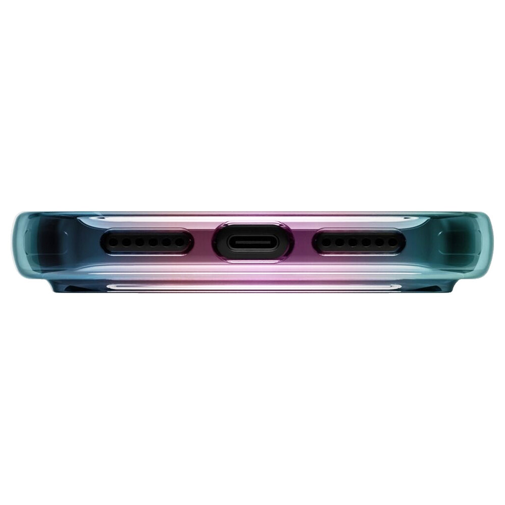 Coque MagSafe pour Apple iPhone 17 Pro Max, UNIQ, Iridescia MagClick, Aurora