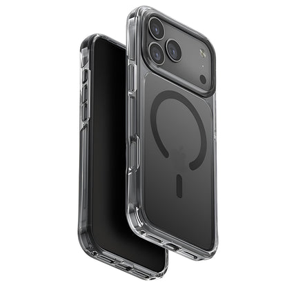 Custodia MagSafe per Apple iPhone 17 Pro Max, UNIQ, LifePro Xtreme MagClick, Nera