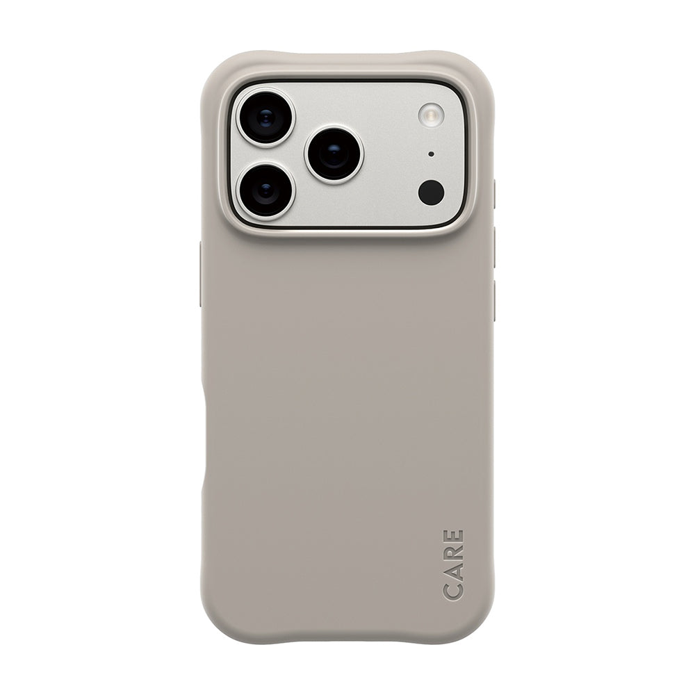 Custodia MagSafe per Apple iPhone 17 Pro, PanzerGlass, Care Fashionable, Beige