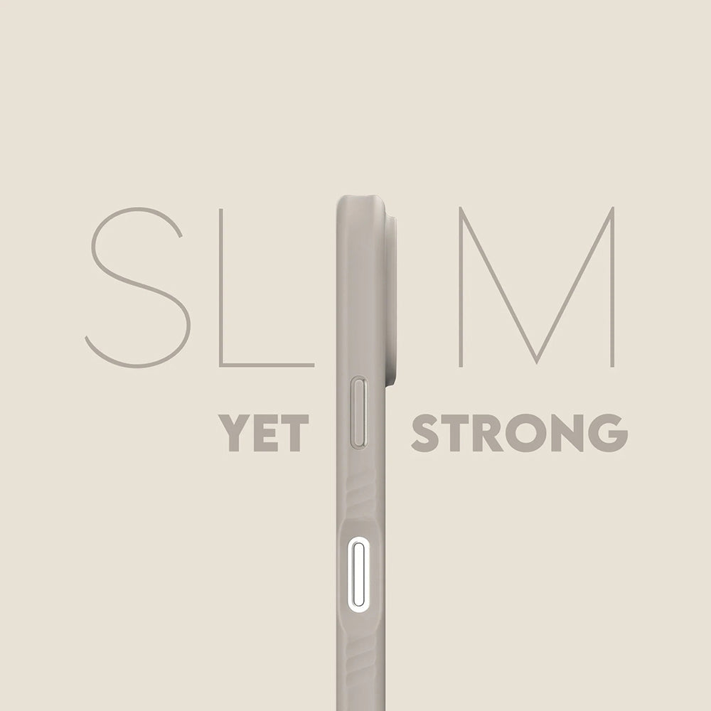 Custodia MagSafe per Apple iPhone 17 Pro, PanzerGlass, Care Fashionable, Beige