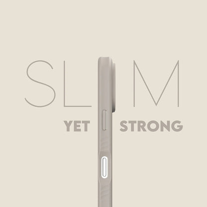 Custodia MagSafe per Apple iPhone 17 Pro, PanzerGlass, Care Fashionable, Beige