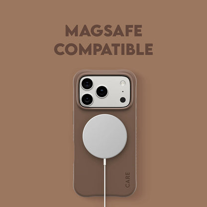 Custodia MagSafe per Apple iPhone 17 Pro, PanzerGlass, Care Fashionable, Marrone