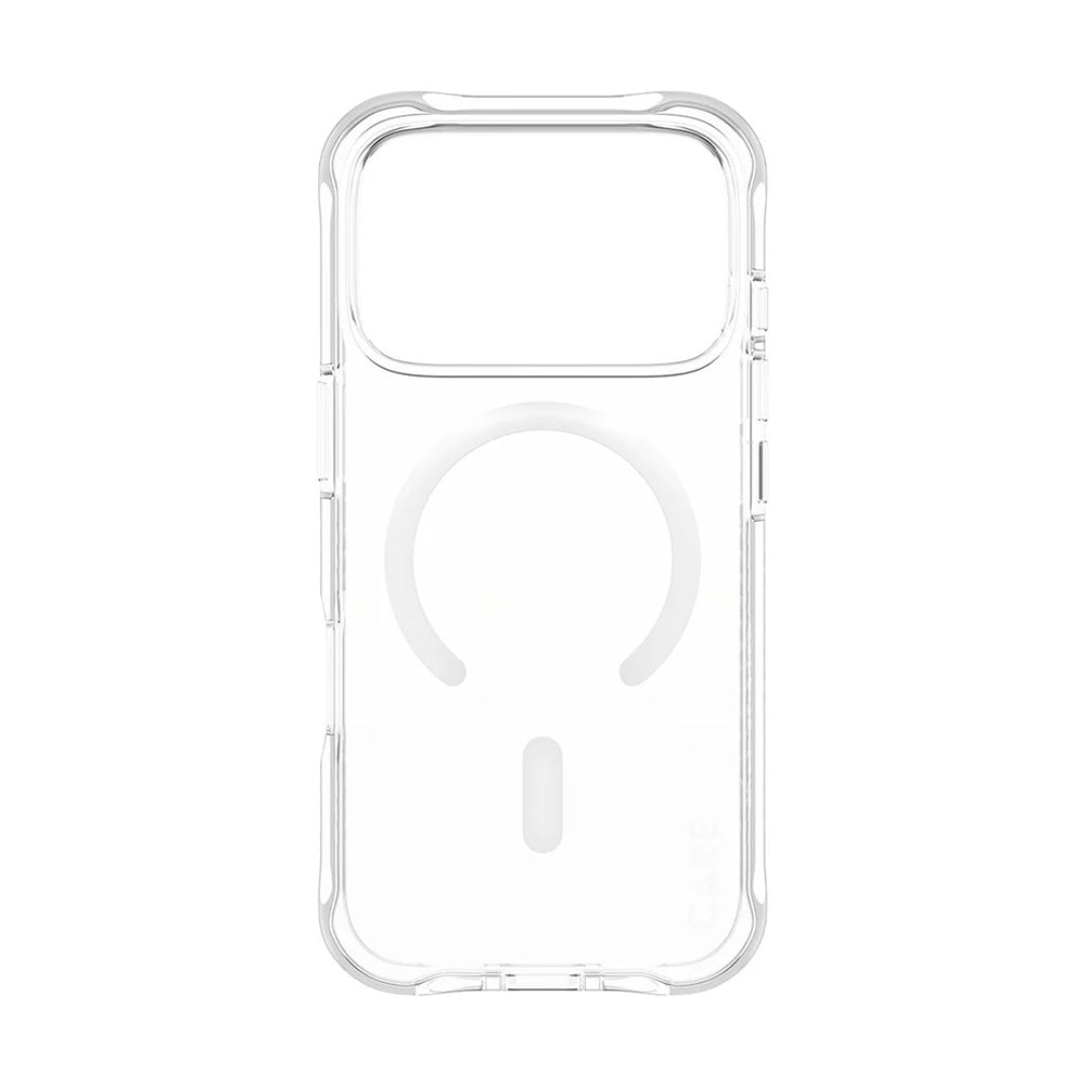 MagSafe Hülle für Apple iPhone 17 Pro, PanzerGlass, modisch, transparent weiß