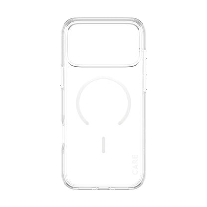 Coque MagSafe pour Apple iPhone 17 Pro, PanzerGlass, Care Urban Explorer, Transparente Blanche