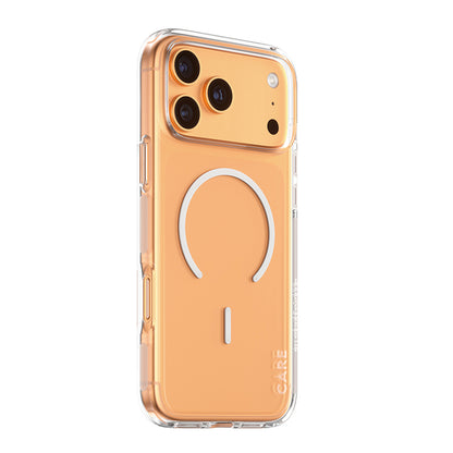 Coque MagSafe pour Apple iPhone 17 Pro, PanzerGlass, Care Urban Explorer, Transparente Blanche