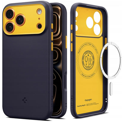 Custodia MagSafe per Apple iPhone 17 Pro, Spigen, Caseology Nano Pop, Viola