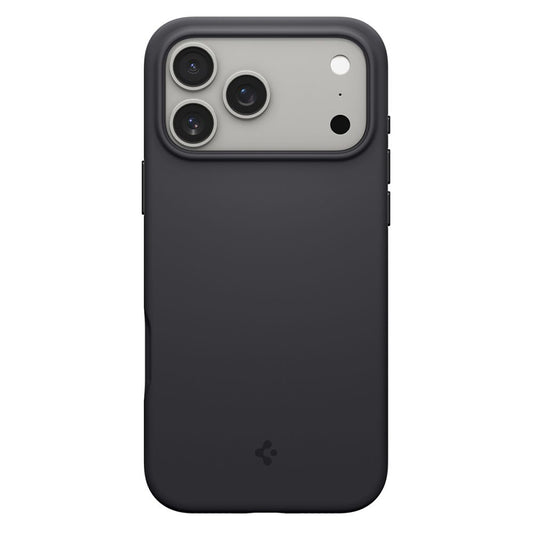 Coque MagSafe pour Apple iPhone 17 Pro, Spigen, Silicone Fit, Noire