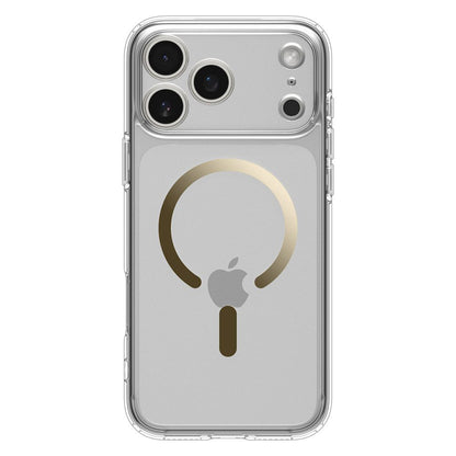 Coque MagSafe pour Apple iPhone 17 Pro, Spigen, Ultra Hybrid, Or Transparent