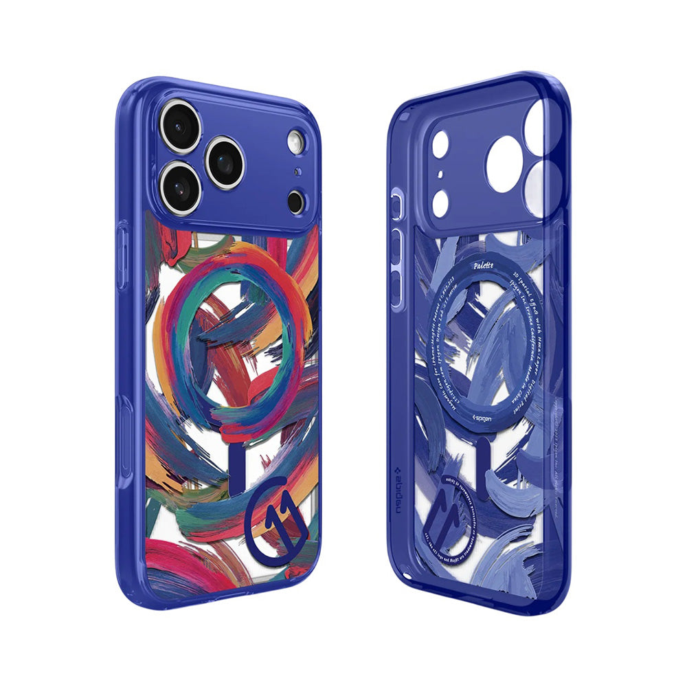 MagSafe Hülle für Apple iPhone 17 Pro, Spigen, Ultra Hybrid C11, Indigo ACS11392