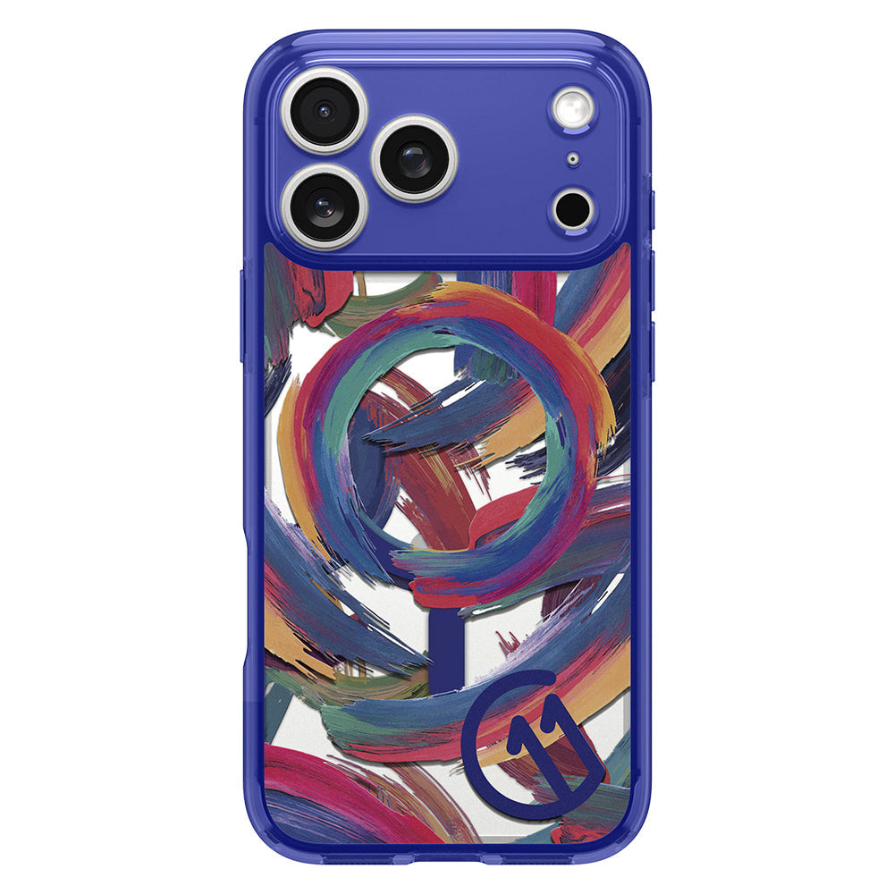 MagSafe Hülle für Apple iPhone 17 Pro, Spigen, Ultra Hybrid C11, Indigo ACS11392