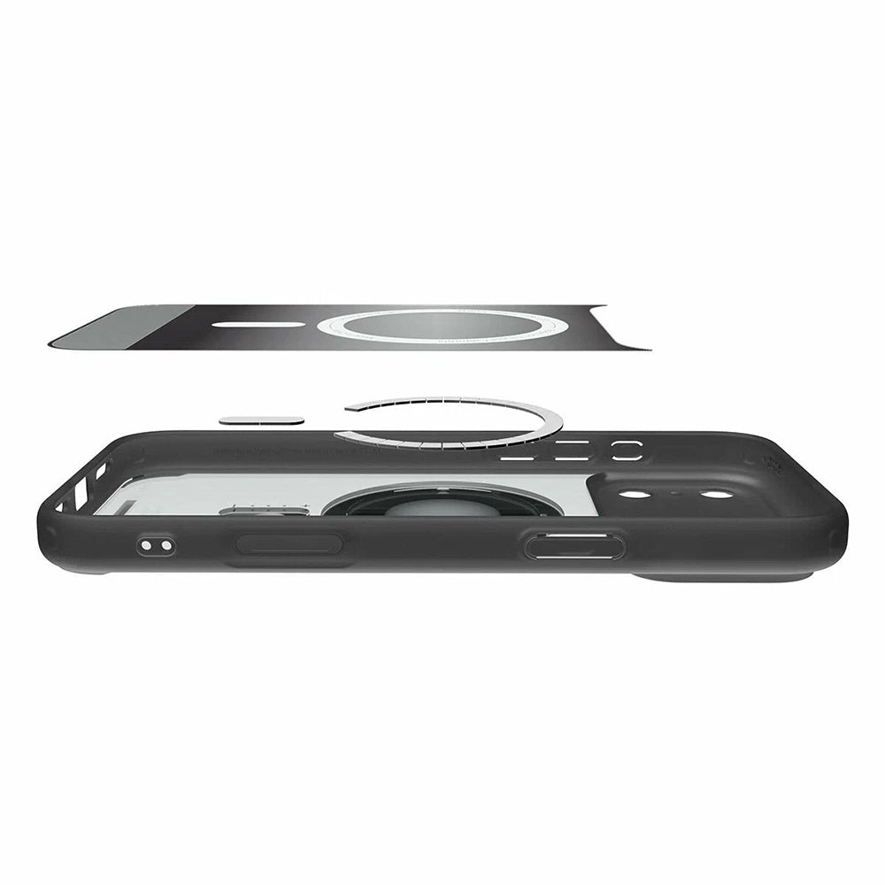 Custodia MagSafe per Apple iPhone 17 Pro, Spigen, Ultra Hybrid Classic, Nera