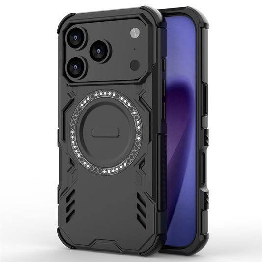 Coque MagSafe pour Apple iPhone 17 Pro, Techsuit, ArmorMag, Noire