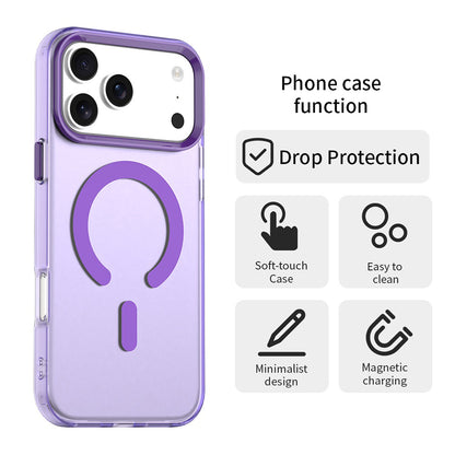 Custodia MagSafe per Apple iPhone 17 Pro, Techsuit, CandyCase, Viola