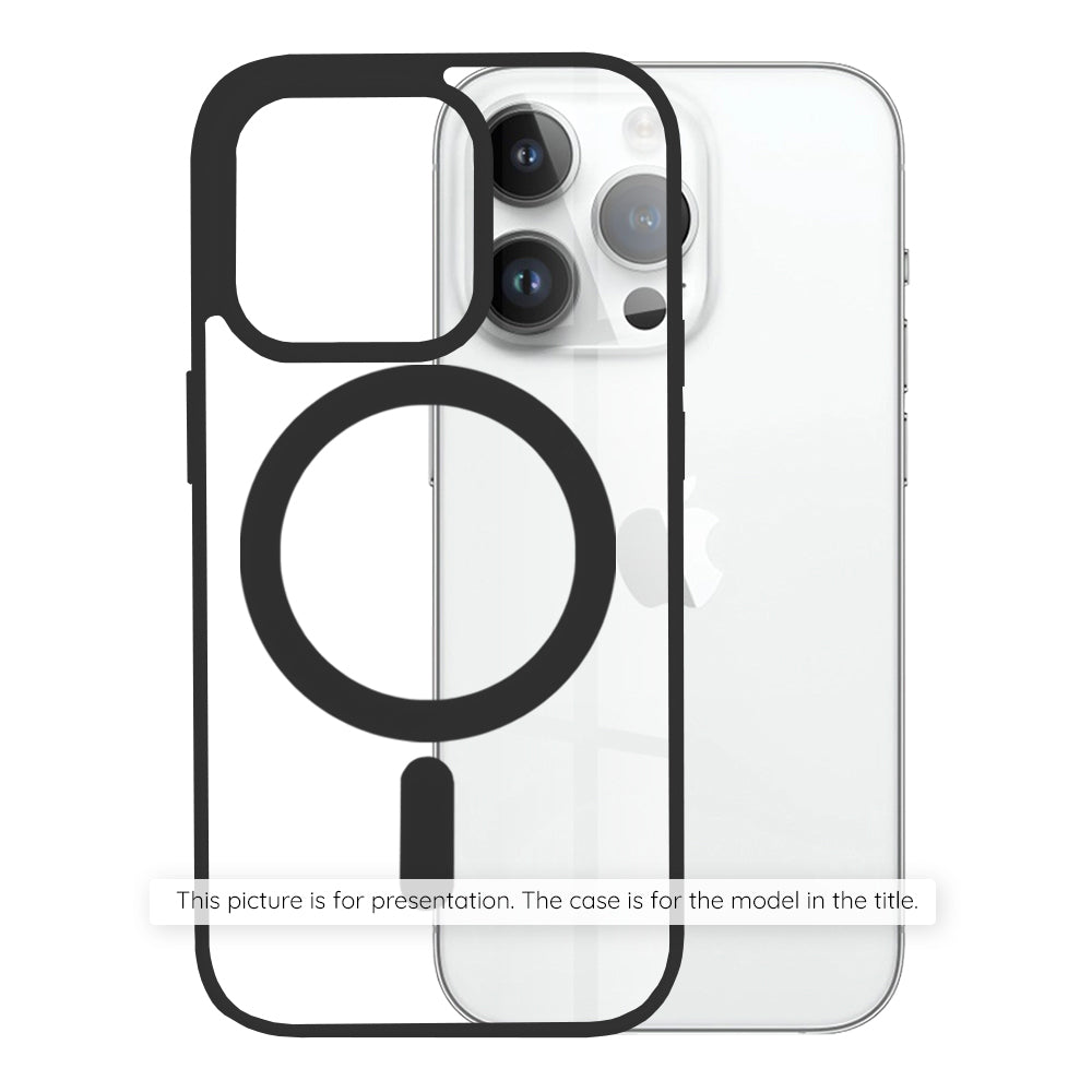 Coque MagSafe pour Apple iPhone 17 Pro, Techsuit, Pro, Noire
