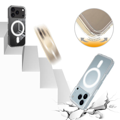 Coque MagSafe pour Apple iPhone 17 Pro, Techsuit, Pro, Transparente