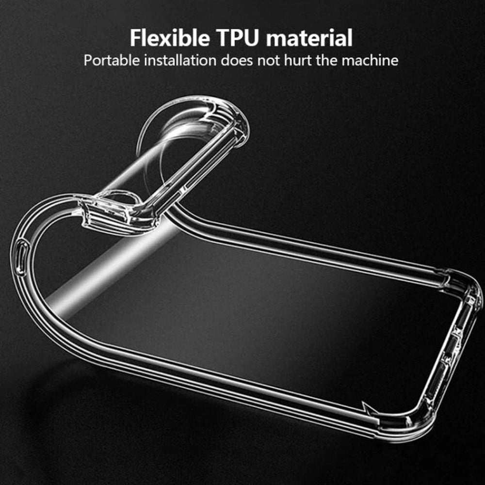 Custodia MagSafe per Apple iPhone 17 Pro, Techsuit, Antiurto, Trasparente