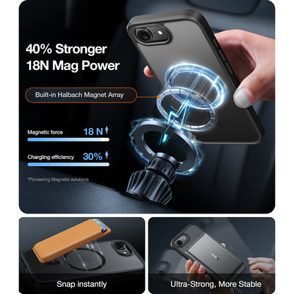 Étui MagSafe pour Apple iPhone 17 Pro, Torras, Guardian, Orange