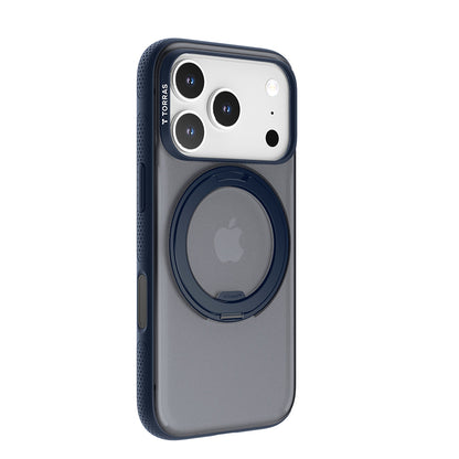 Custodia MagSafe per Apple iPhone 17 Pro, Torras, Ostand R Fitness, Blu