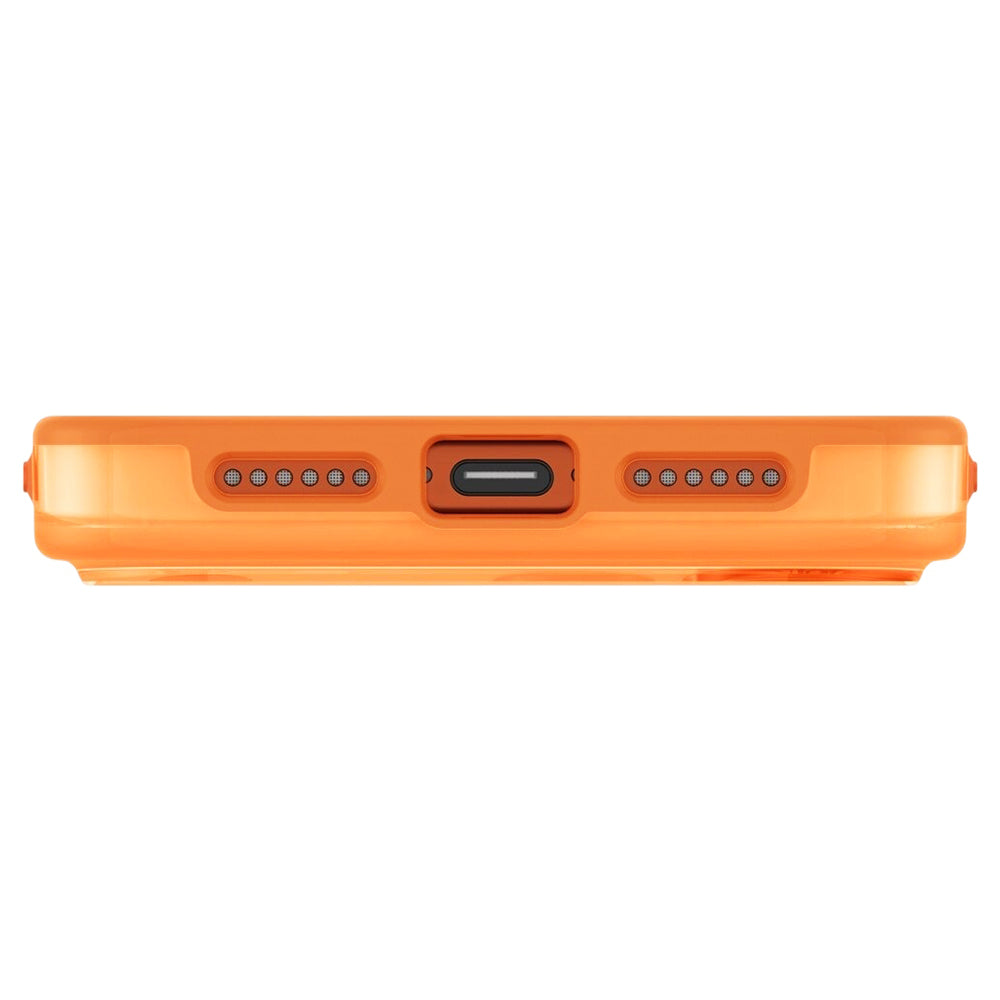 Coque MagSafe pour Apple iPhone 17 Pro, UNIQ, Clario MagClick, Orange