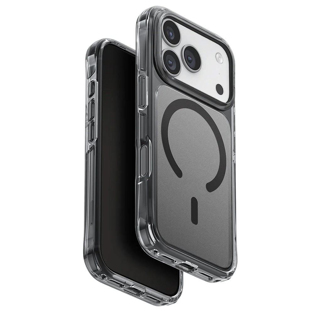 Custodia MagSafe per Apple iPhone 17 Pro, UNIQ, LifePro Xtreme MagClick, Nera
