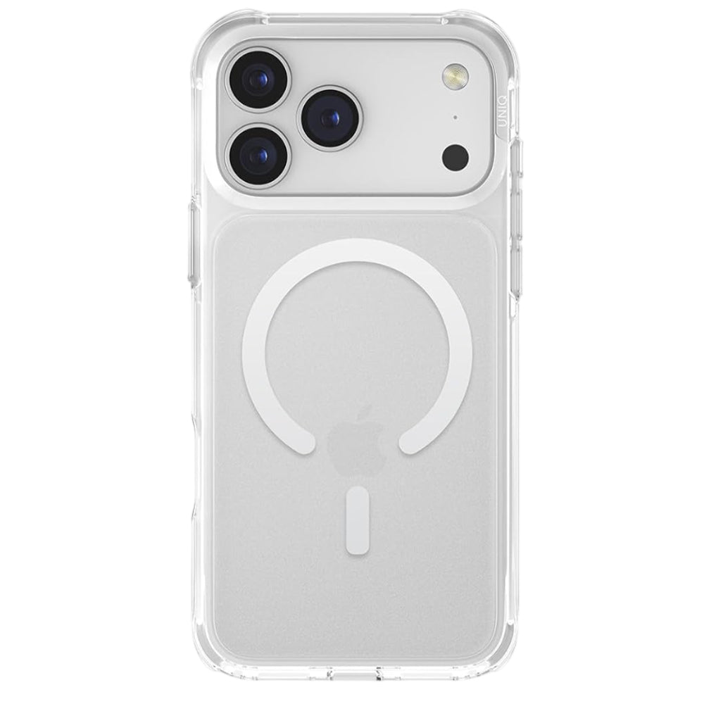 MagSafe Hülle für Apple iPhone 17 Pro, UNIQ, LifePro Xtreme MagClick, Transparent