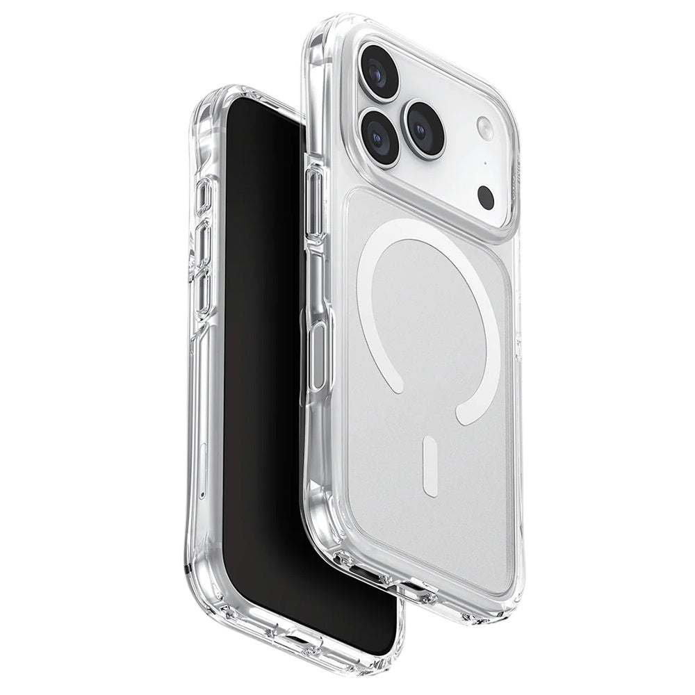 MagSafe Hülle für Apple iPhone 17 Pro, UNIQ, LifePro Xtreme MagClick, Transparent