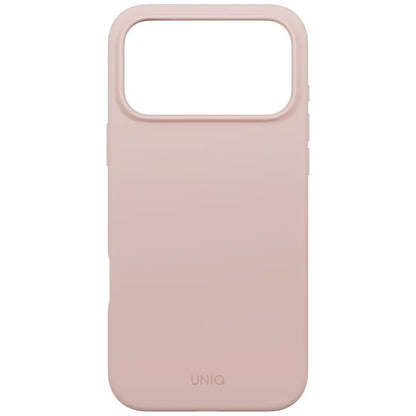 MagSafe Hülle für Apple iPhone 17 Pro, UNIQ, Lino MagClick, Rosa