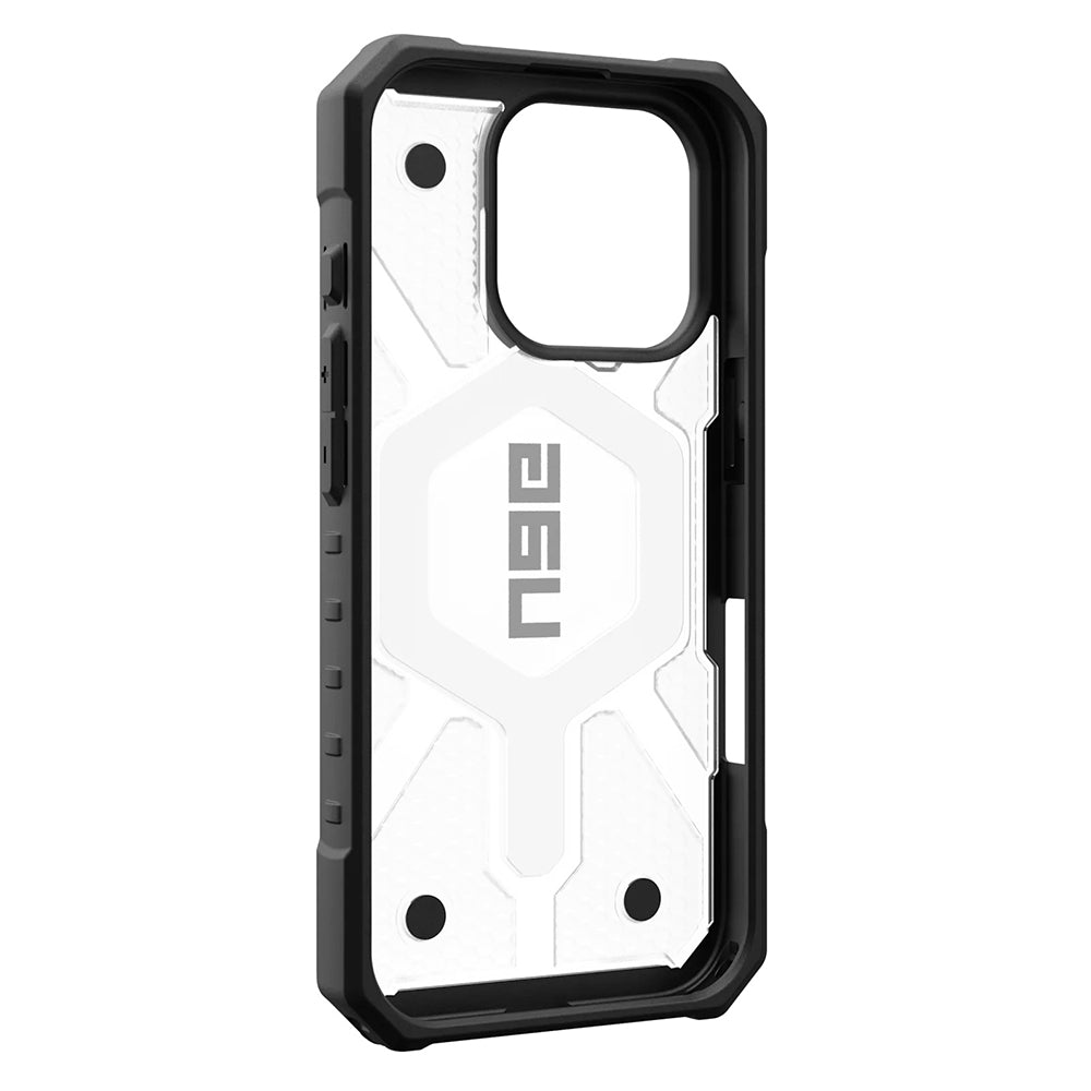 Custodia MagSafe per Apple iPhone 17 Pro, Urban Armor Gear, Pathfinder Clear, Trasparente