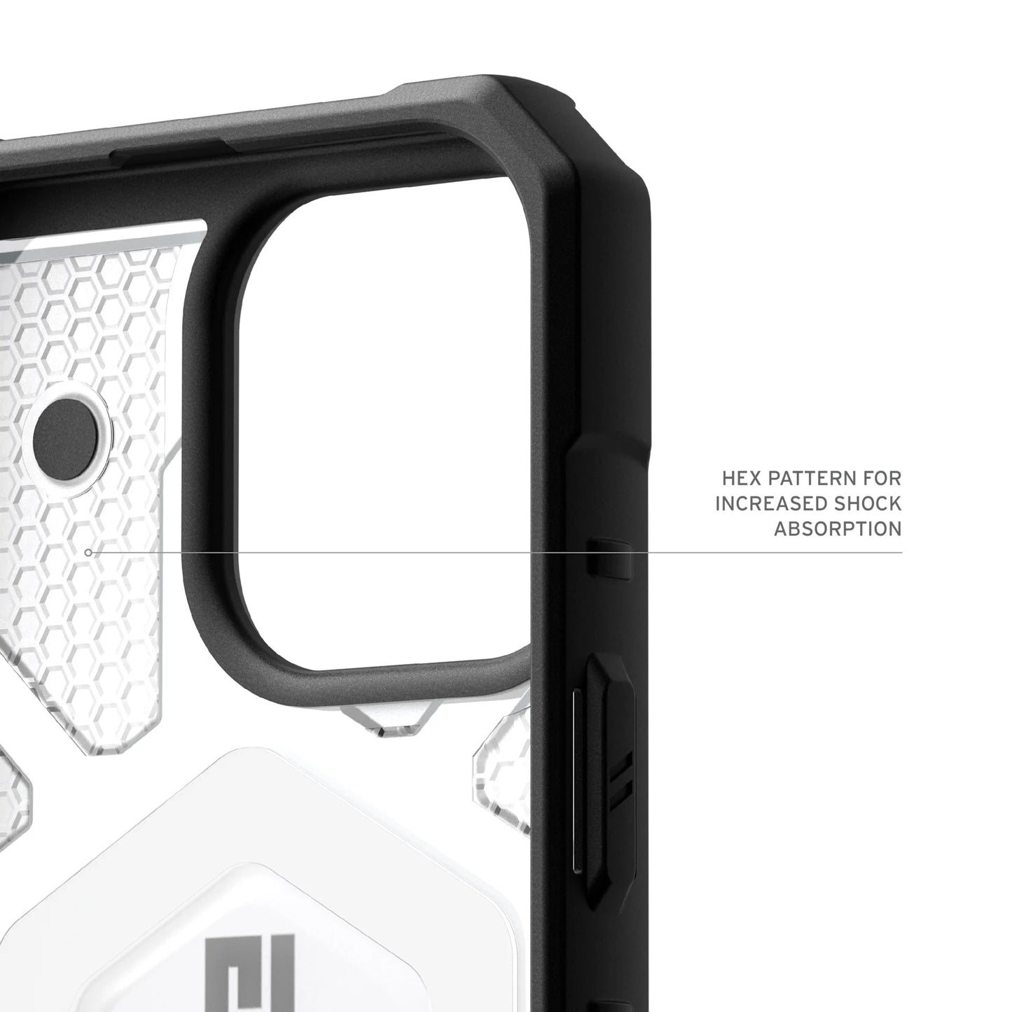 Custodia MagSafe per Apple iPhone 17 Pro, Urban Armor Gear, Pathfinder Clear, Trasparente