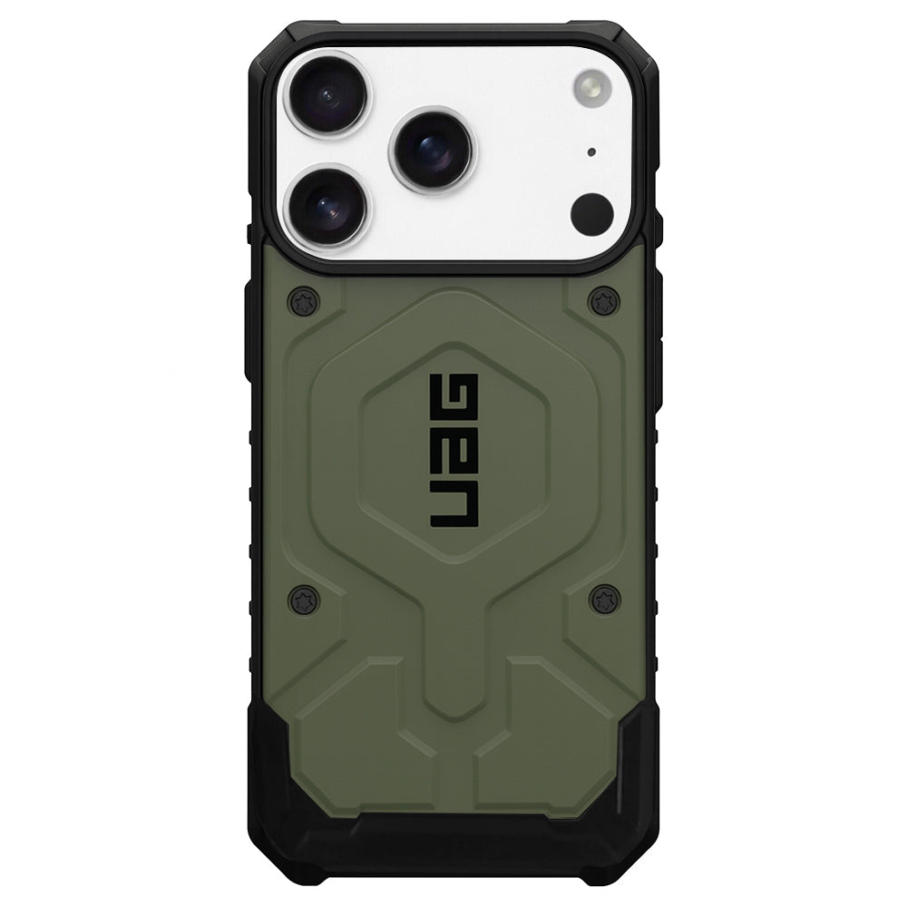 Custodia MagSafe per Apple iPhone 17 Pro, Urban Armor Gear, Pathfinder, Verde