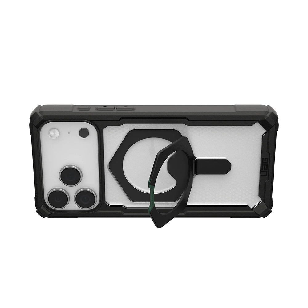 Housse MagSafe pour Apple iPhone 17 Pro, Urban Armor Gear, Plasma XTE, Noire Transparente