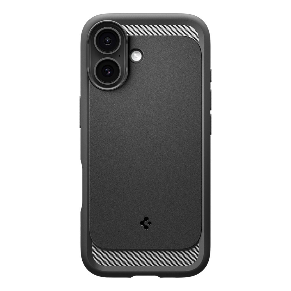 Coque MagSafe pour Apple iPhone 17, Spigen, Rugged Armor, Noir Mat