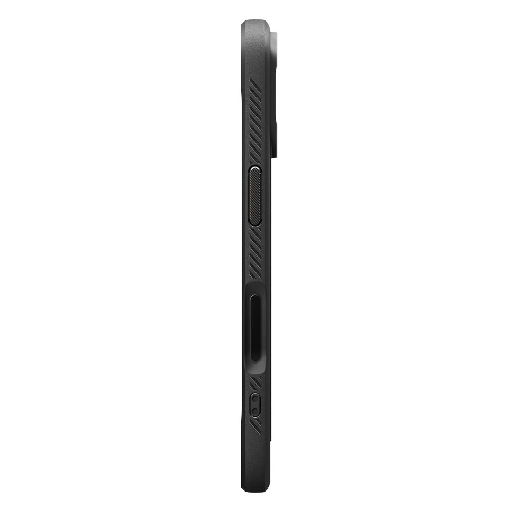 Coque MagSafe pour Apple iPhone 17, Spigen, Rugged Armor, Noir Mat