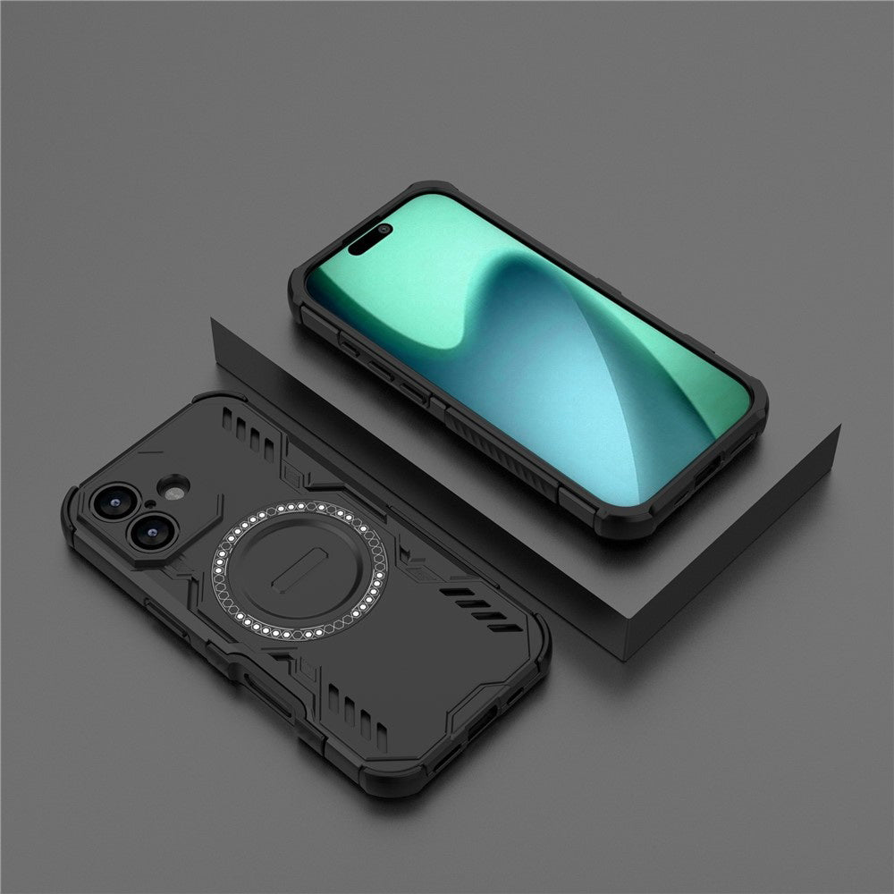Coque MagSafe pour Apple iPhone 17, Techsuit, ArmorMag, Noire