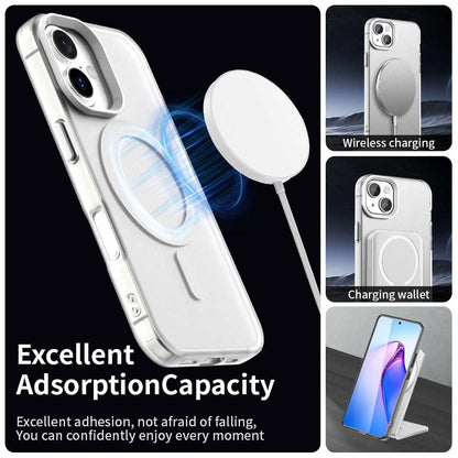 Coque MagSafe pour Apple iPhone 17, Techsuit, CandyCase, Blanche