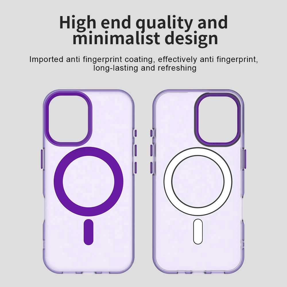 Étui MagSafe pour Apple iPhone 17, Techsuit, CandyCase, Violet