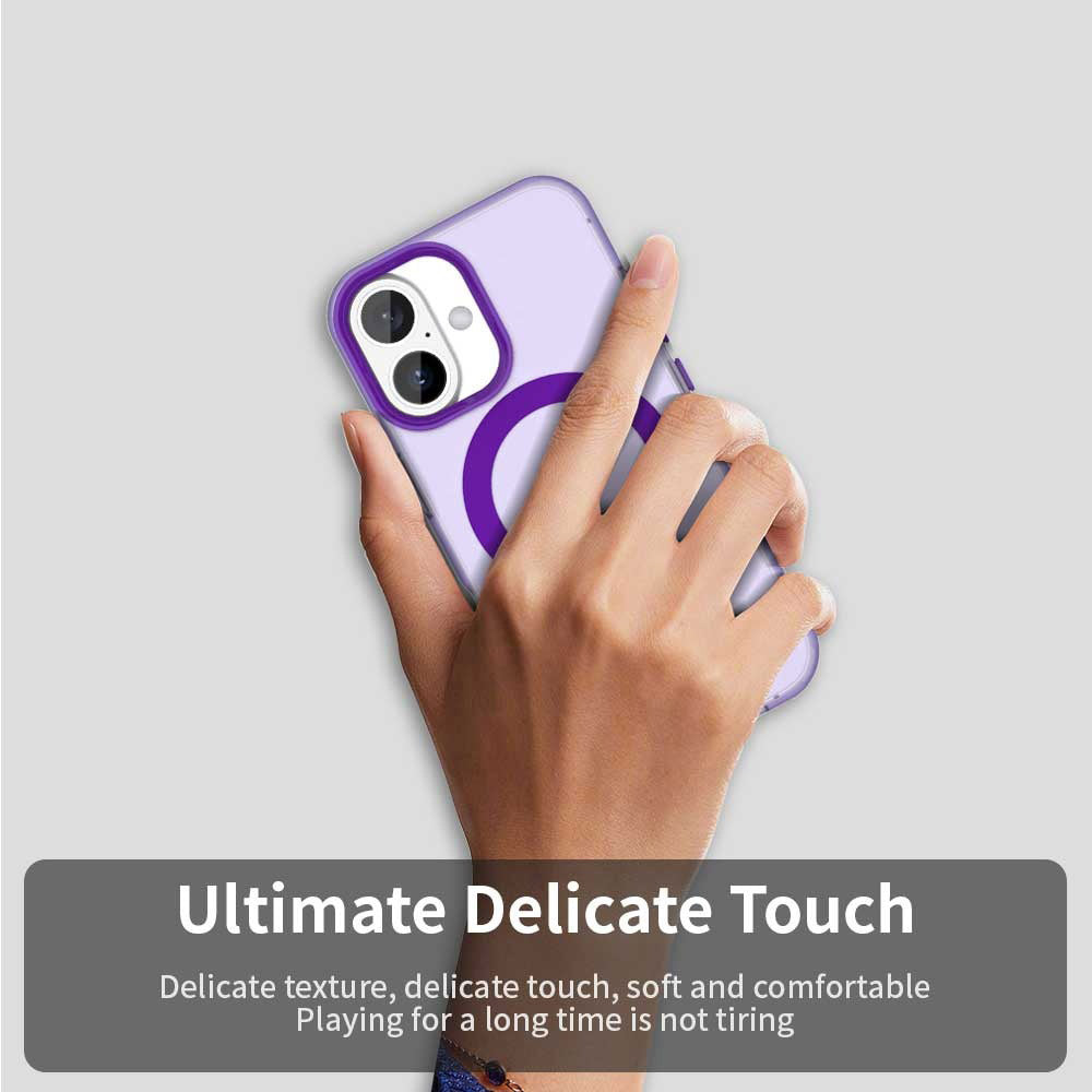 Étui MagSafe pour Apple iPhone 17, Techsuit, CandyCase, Violet