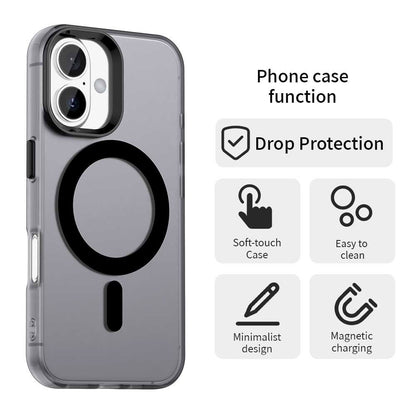 Housse MagSafe pour Apple iPhone 17, Techsuit, CandyCase, Noire