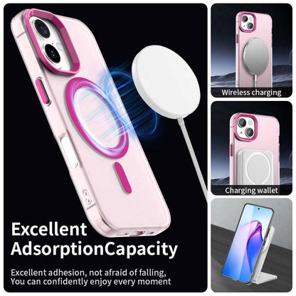Étui MagSafe pour Apple iPhone 17, Techsuit, CandyCase, Rose