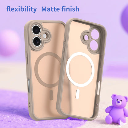 Coque MagSafe pour Apple iPhone 17, Techsuit, HaloFrost II, Dorée