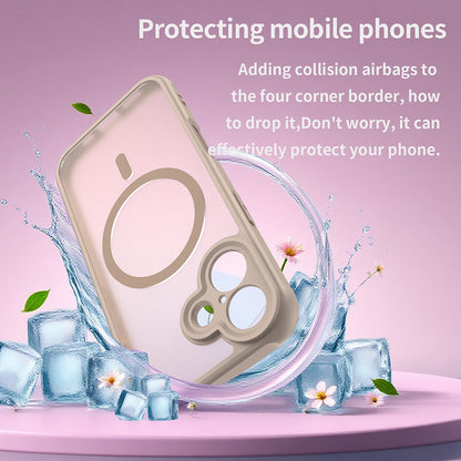 Coque MagSafe pour Apple iPhone 17, Techsuit, HaloFrost II, Dorée