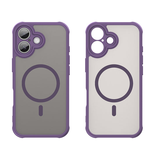 Étui MagSafe pour Apple iPhone 17, Techsuit, HaloFrost II, Mauve