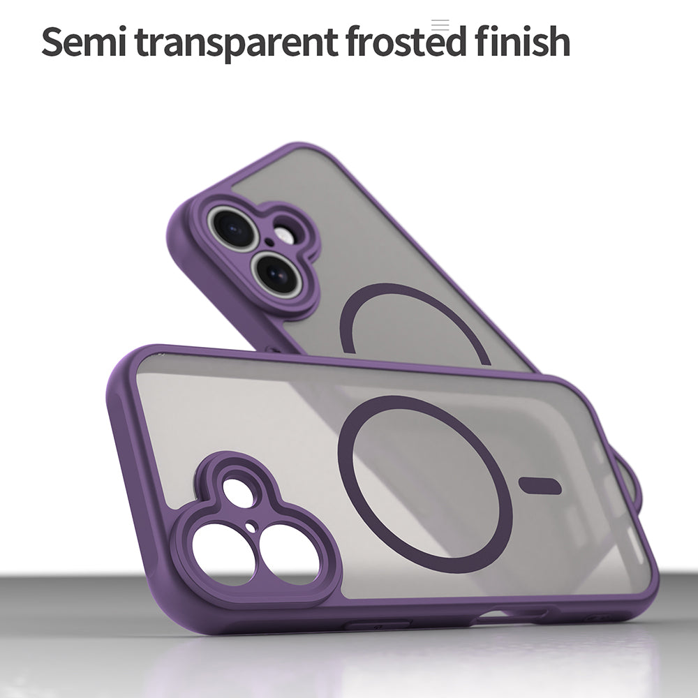 Étui MagSafe pour Apple iPhone 17, Techsuit, HaloFrost II, Mauve